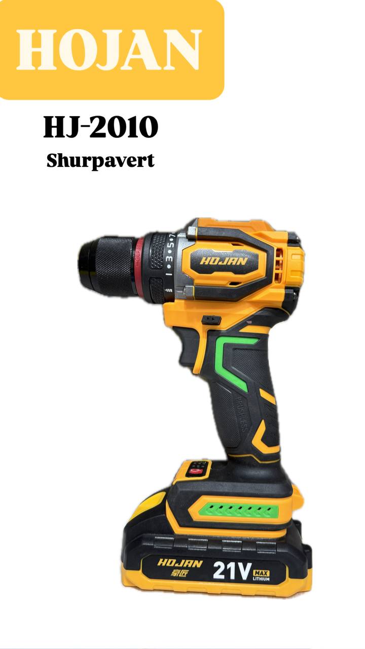 Akkumulyatorli shurupburagich HJ-2010