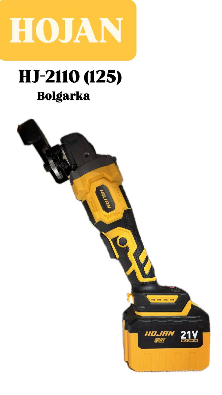 Akkumulyatorli burchak silliqlagich HJ-2110
